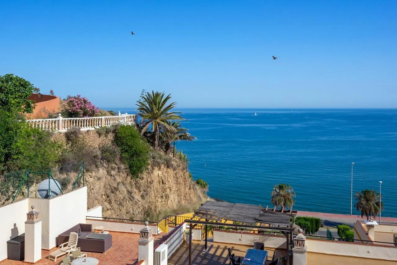 Seaview Terrace With Pool In Carvajal By Costarentals - Ref 103 Torremuelle